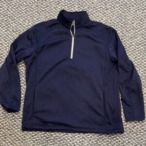 PGA Tour Men's Dark Blue Quarter-Zip Jacket
